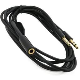 Кабель-переходник ExtraDigital 3.5 мм F - 2x3.5 мм M 1.5 м черный (KBA1646)