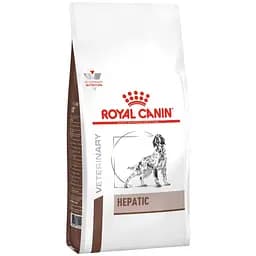 Сухий корм для дорослих собак Royal Canin Hepatic для підтримки функції печінки при хронічній печінковій недостатності 1.5 кг