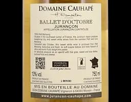 Вино Domaine Cauhape Ballet d'Octobre, 0,75 л, 13% (720177) - мініатюра 2