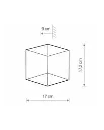 Вуличний світильник Nowodvorski 8143 Triangles led - мініатюра 2