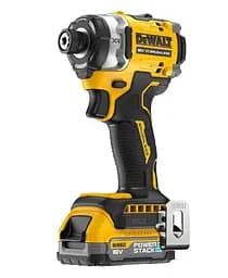 Шуруповерт ударный аккумуляторный DeWalt бесщеточный с АКБ и ЗУ (DCF860E2T)