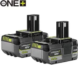 Набор аккумуляторов ONE+ RB1850X2 18В Ryobi hoz0014311