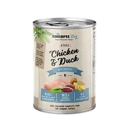 Консервы Chicopee (Чикопи) Dog Junior Pure Chicken & Duck 400 г х 6 шт для щенков курица с уткой