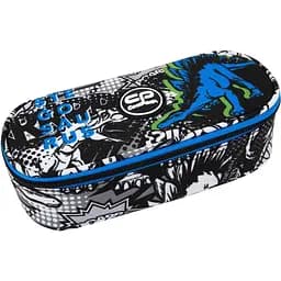 Пенал на молнии CoolPack Campus T-Rex с органайзером для ручек 23x9x5 см (F062853)