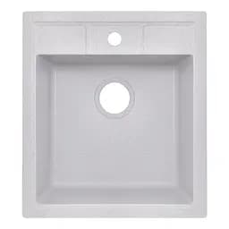 Кухонна мийка Lidz 460x515/200 GRA-09 (LIDZGRA09460515200), Сірий