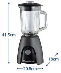 Стаціонарний лендер Russell Hobbs 27121-56 Matte Charcoal Jug Blender - мініатюра 7