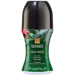 Дезодорант-антиперспірант Avon з кульковим аплікатором для чоловіків Морозний ліс 50 мл (158511291)