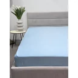 Простирадло на резинці Ecotton Blue Полісатин 200х160 см (24563) - мініатюра 2