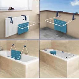 Сушарка для білизни підлогова Casa Si Flex Dry 4in1 White (CS92970D05), Білий - мініатюра 4