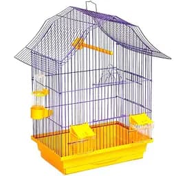 Клетка для птиц Лорі Мини 2 33х23х47 см в ассортименте (К047)