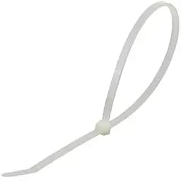 Стяжки для кабелю, 150 мм х 2.5 мм, 100 шт, білі, Intertool (TC-2515)