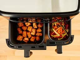 Аерогриль Tefal Dual EasyFry & Grill AirFryer чорний 2700 Вт (EY905B10) - мініатюра 13