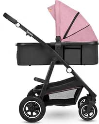 Універсальна коляска 2 в 1 Lionelo Amber 2 Pink Rose, рожева (LO-AMBER PINK ROSE (2in1)) - мініатюра 3