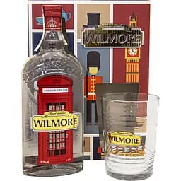 Джин Wilmore London Dry Gin 37.5% 0.7 л в коробці з келихом