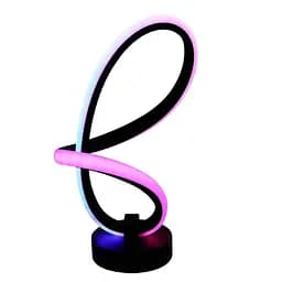 Приліжкова лампа TECKZOON спіральна RGB управління додатком музичний режим