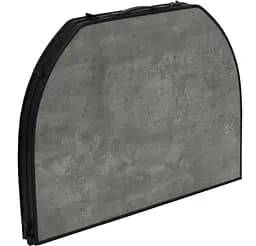 Стіл Bo-Camp Northgate Oval 120x80 cm Black/Grey (1404187) - мініатюра 7