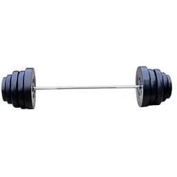 Штанга спортивна RN Sport для дому 93 кг + рукавички