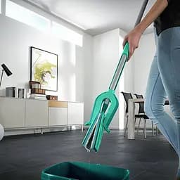 Швабра для підлоги з віджимом Leifheit Picobello S micro duo (57023) - мініатюра 2