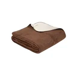 Плед Lotus Home - Infinity коричневый 200x220