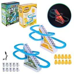 Трек-серпантин 2021-6, музыка, зарядка USB, 9 маленьких персонажей, в коробке (6967447060742) Микс