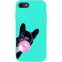 Чехол-накладка Toto Pure TPU 2 mm Print Case Apple iPhone 7/8/SE 2020 #75 Bubbledog Mint