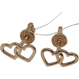 Золотые серьги-пуссеты Империя золота. СП354И