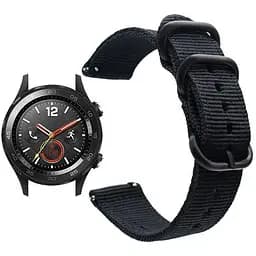 Нейлоновий ремінець Primo Traveller для годинника Huawei Watch 2 Black