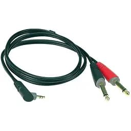 Коммутационный кабель Klotz Mini Jack- 2хJack 1 м AY5A0100