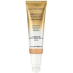 Тональна основа Max Factor Miracle Second Skin відтінок 04 (Light Medium) 30 мл - мініатюра 2