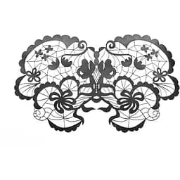 Маска на лицо Bijoux Indiscrets - Anna Mask, виниловая, клеевая крепь, без завязок