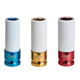 Набор ударных головок Alloid 1/2" для алюминиевых дисков 3 шт. (NUG-1721) 