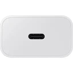 Мережевий зарядний пристрій Samsung 25W + Cable USB-С to USB-С White (EP-T2510XWEGEU) [95122] - мініатюра 2