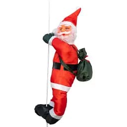 Вуличний декор Devilon фігурка Дід Мороз 60 см на мотузці 1.45 м (810030)