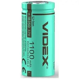 Акумулятор 18350 1100mAh bulk/1шт Videx (18350/1100/1B)