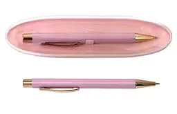 Ручка кулькова подарункова A-PLUS, синє чорнило, металевий корпус, у пластиковому футлярі, A-921(947)