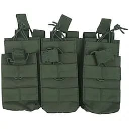 Підсумок під магазини АК Kombat UK Triple Duo Mag Pouch Оливковий (1000-kb-tdmp-olgr)