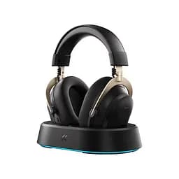 Ігрові бездротові навушники Mchose V9 Turbo+ / Три режими підключення / Black Gold