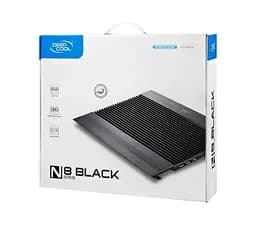 Охолоджувальна підставка для ноутбука DeepCool Aluminum N-8 Black 15-17.3 дюймів  - мініатюра 8