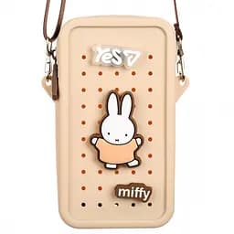 Сумка через плече силіконова Yes CBS-1 Miffy Bunny 17.3х9.3х4 см бежева (550536) - мініатюра 2