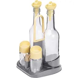 Набор емкостей для специй и бутылок для уксуса и растительного масла Herevin 2шт.х0.33 л, 2 шт. х0.07 л в ассортименте (152081-582)