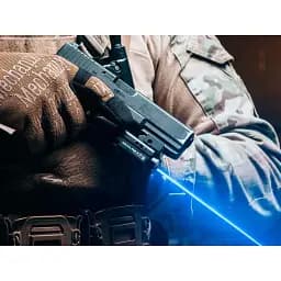 Ліхтар з ЛЦВ Olight Baldr S Blue Laser Black - мініатюра 7
