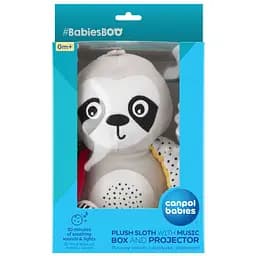 Плюшева іграшка Canpol babies BabiesBoo Лінивець музична з проєктором (68/100) - мініатюра 6