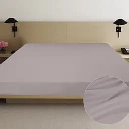 Простыня Ярослав 215х180 см сатин серый (39616_08)