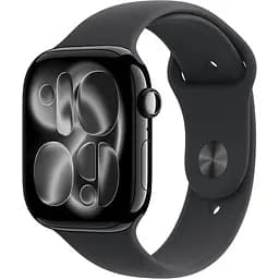 Смарт-часы Apple Watch Series 11 GPS 46 мм Jet Black Aluminum Case with Black Sport Band M/L MEUX4 (145285)