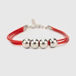 Браслет 274370 Бусины Красный (2000990238757А)