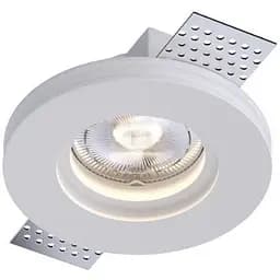 Светильник точечный врізний гіпсовий KLOODI KD-GIPS RD100 H27