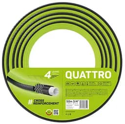 Шланг садовий QUATTRO 3/4' 50м 4 шари до 20бар -10…+50°C Cellfast sad0001914 - мініатюра 2
