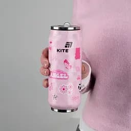 Термочашка Kite Angel з трубочкою 500 мл (K25-1264-2) - мініатюра 3