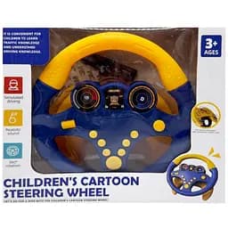 Детский игровой Автотренажер Bambi ME-166(Blue) звуки машины
