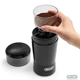 Кавомолка DeLonghi KG 200 BK (KG200BK) - мініатюра 5